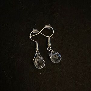 Elegant Crystal Drop Earrings
